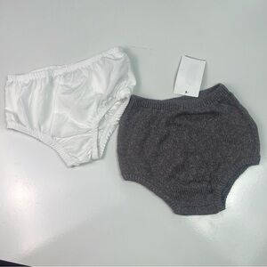 Two Pairs of Baby Girls Bloomers Cover Sz 18M and 18/24M